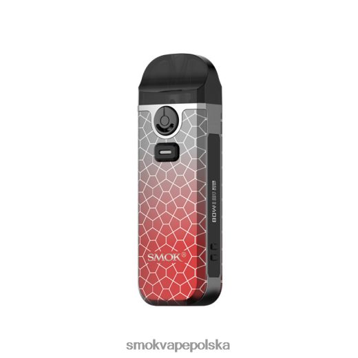 SMOK Nord 4 zestaw czerwono-szara zbroja D4LT270 SMOK Vape Near Me