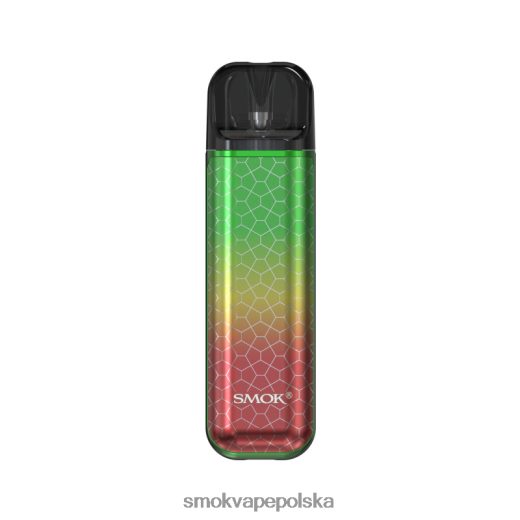 SMOK NOVO Zestaw 2s zielona zbroja rasta D4LT135 SMOK E Papieros Box