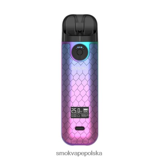 SMOK NOVO 4 zestaw cyjanowa różowa kobra D4LT235 SMOK E Papieros Box