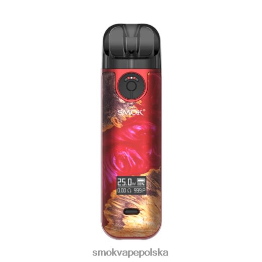 SMOK NOVO 4 zestaw czerwone drewno stabilizujące D4LT229 SMOK Vape Amazon Polska