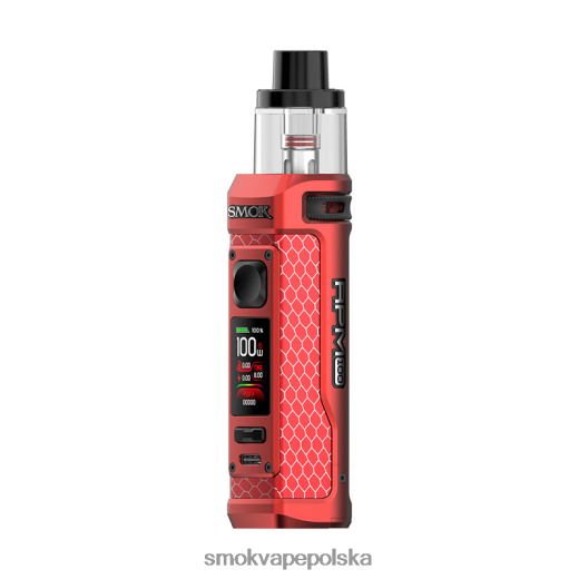 SMOK RPM Zestaw 100 matowy czerwony D4LT34 SMOK E Papierosy